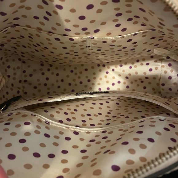 Kate Spade off white and black crossbody purse - Picture 5 of 9